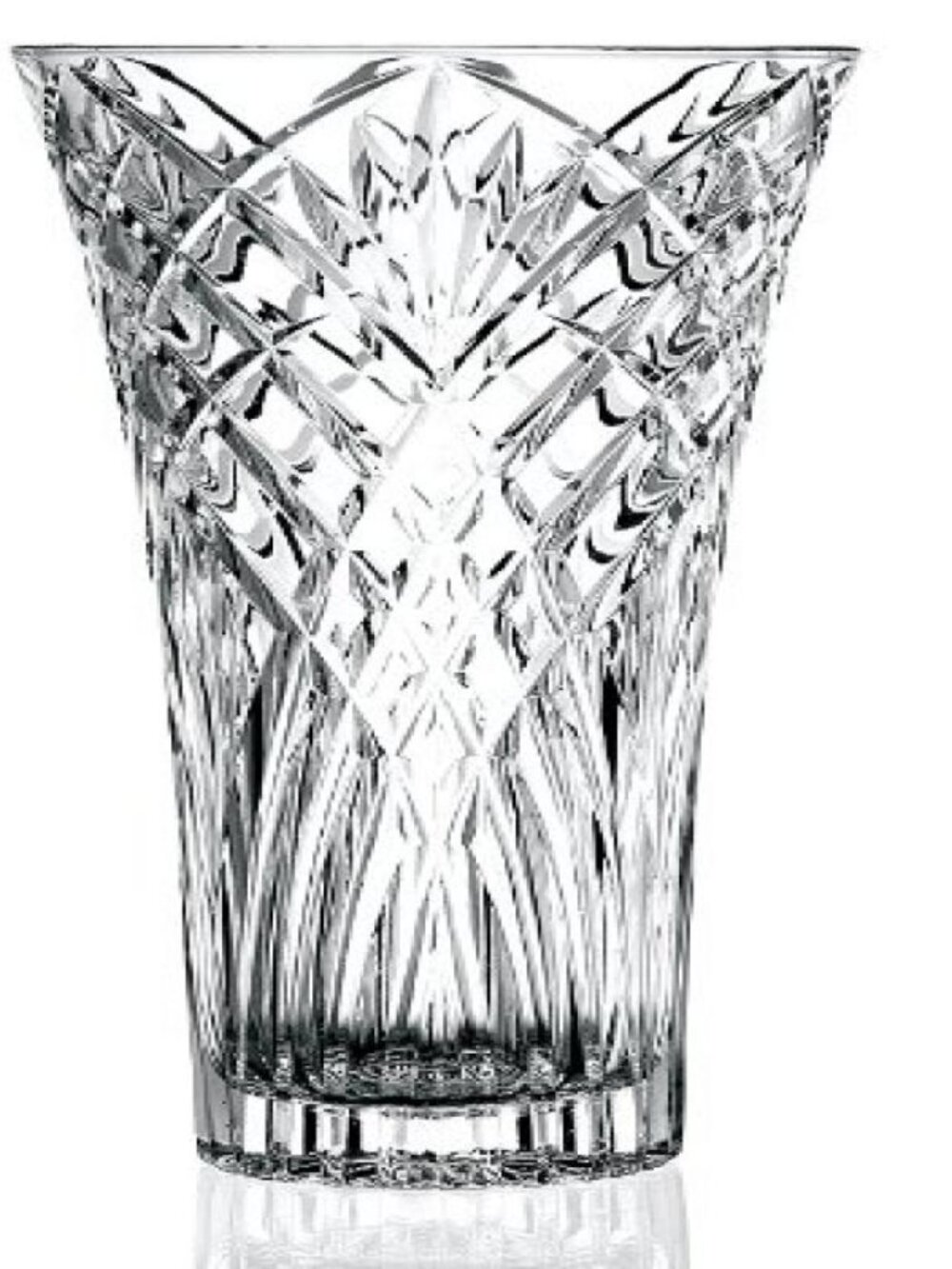 Melodia 12" Crystal Vase - Clear